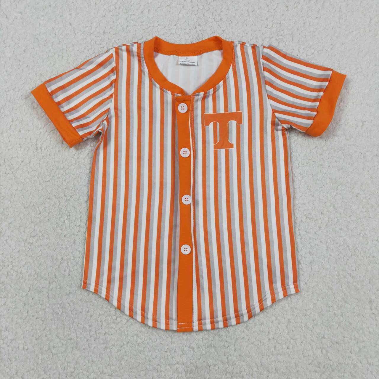 Tennessee print boy short sleeve top
