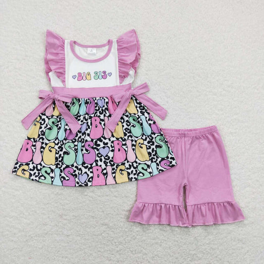 big sister summer clothing set