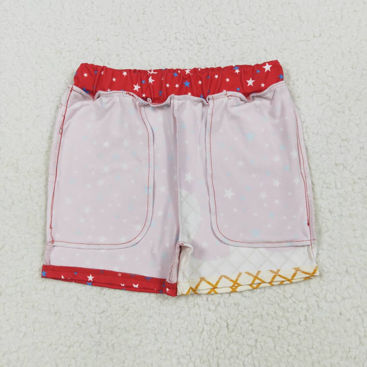 Toddle baby July 4th star design shorts