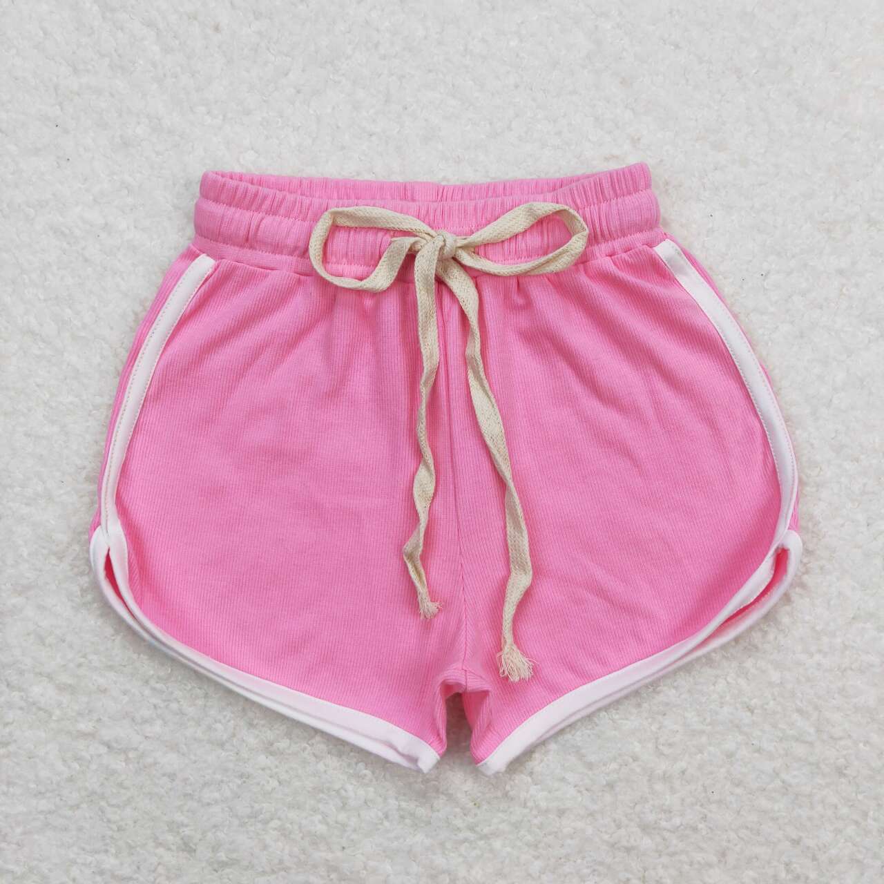 toddle girls pink summer cotton shorts