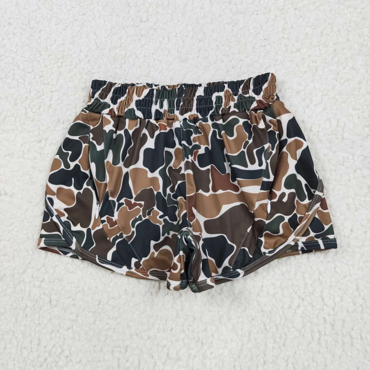 Mommy and me camo summer shorts