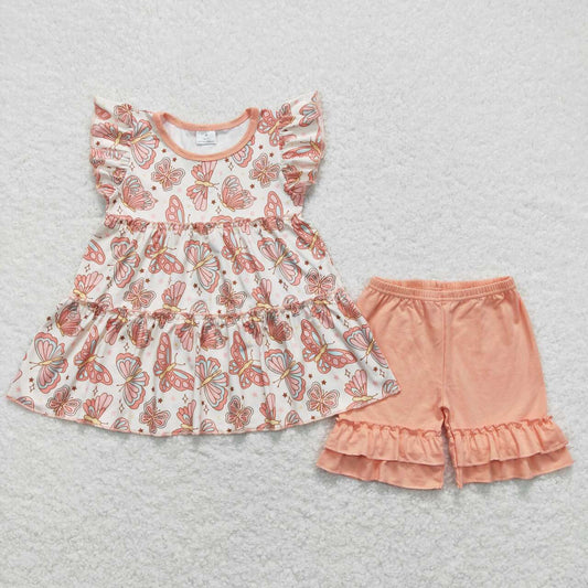 baby girls butterfly design outfit