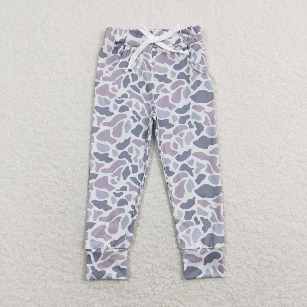 baby girls grey camo hunting pants