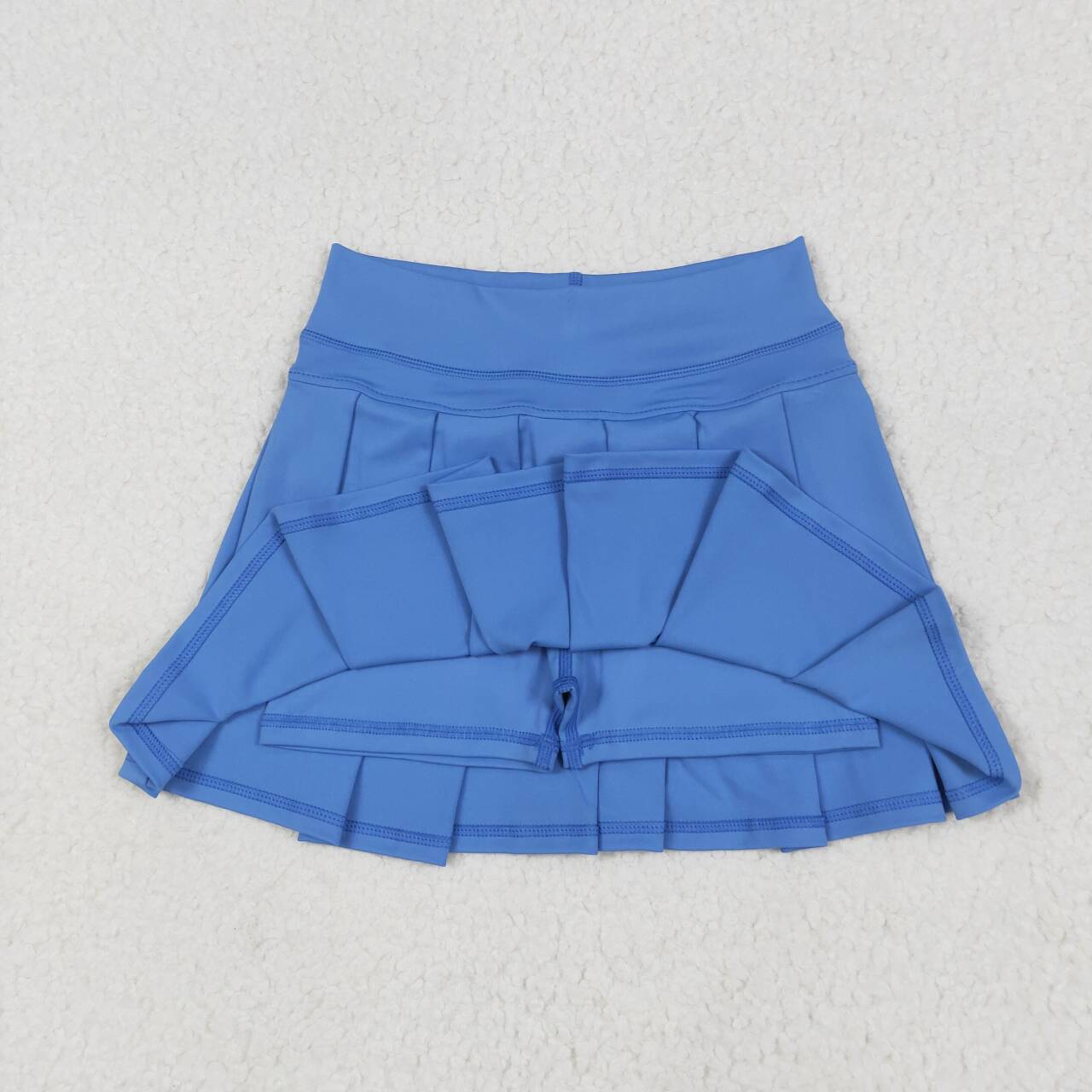 Toddle baby girls dark blue yoga shorts skirt