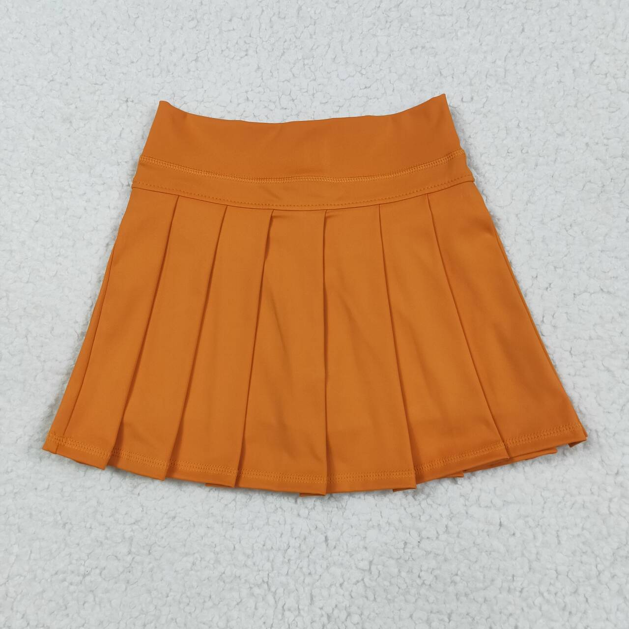 baby girl orange color summer yoga skirt shorts