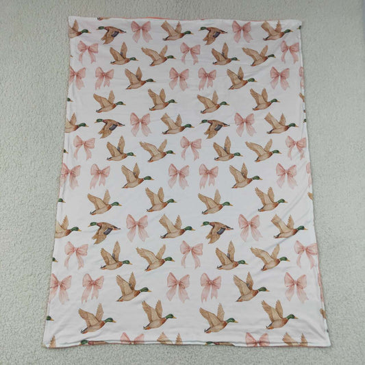 toddle kids mallard duck soft blanket