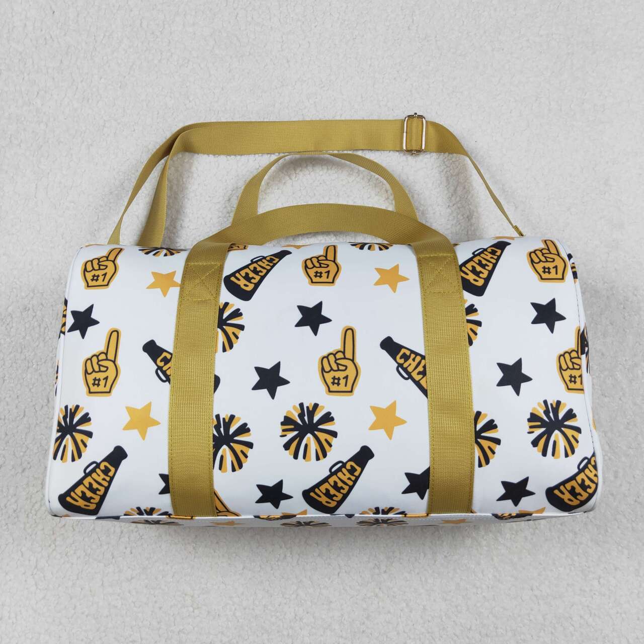 Golden team duffle bag