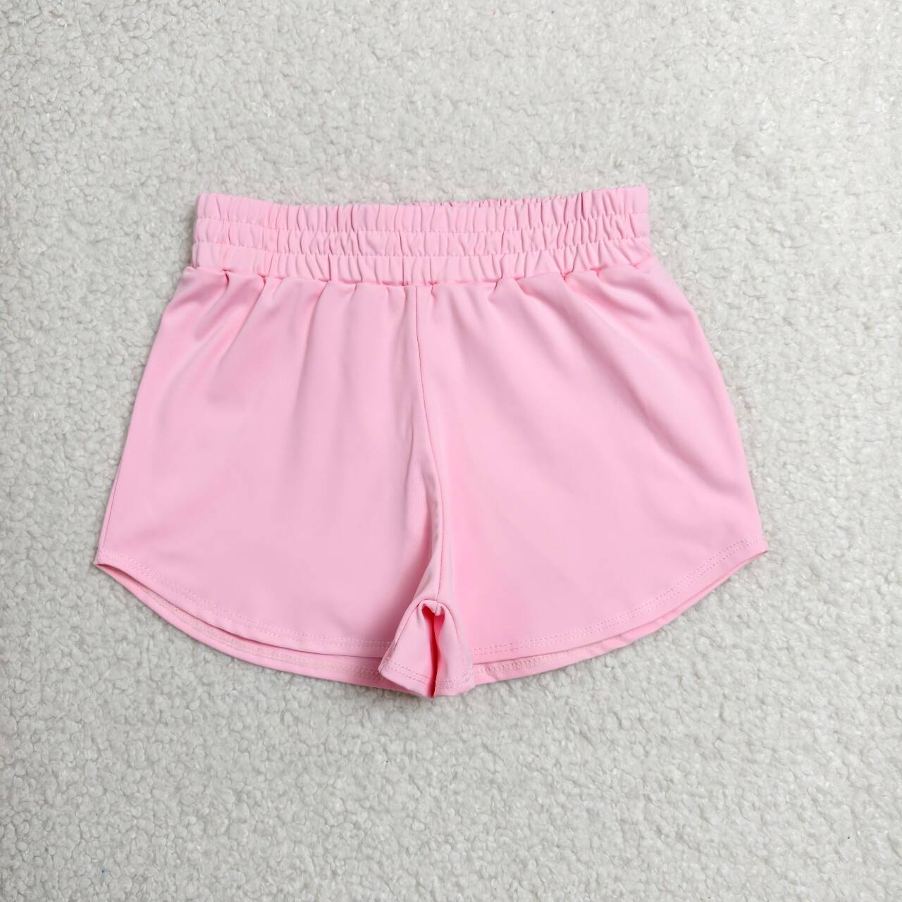 Toddle baby girls pink color summer yoga shorts