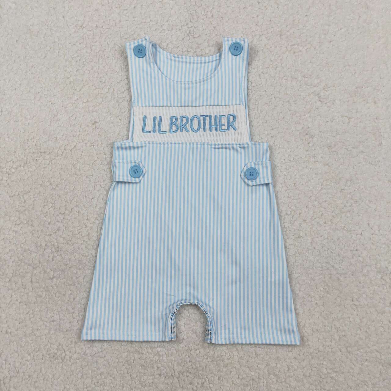 Little brother toddle baby boy summer romper