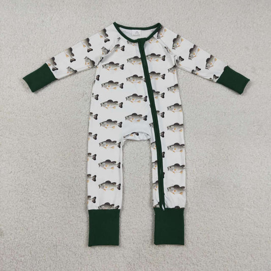 Toddle baby fish design long sleeve romper