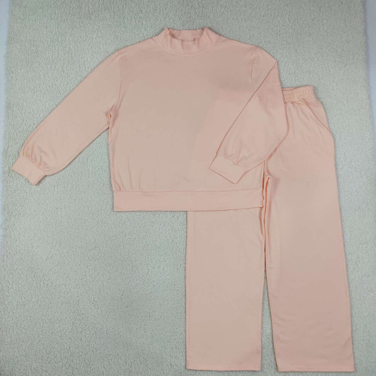 Adult Women pink color long sleeve outfit