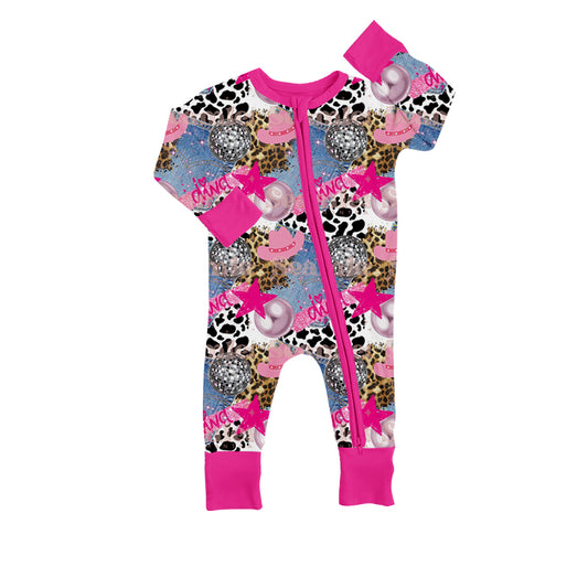 western baby disco romper preorder