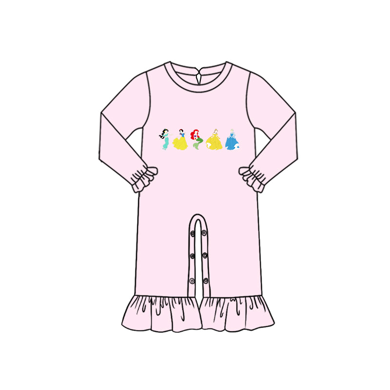 toddle girls princess pink romper preorder