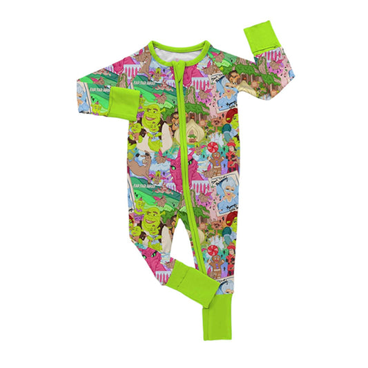 baby girls long sleeve cartoon romper preorder