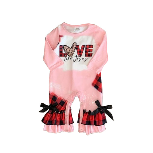 love like jesus valentines day romper preorder