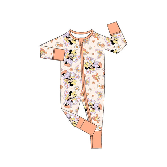 toddle baby long sleeve cartoon butterfly romper preorder