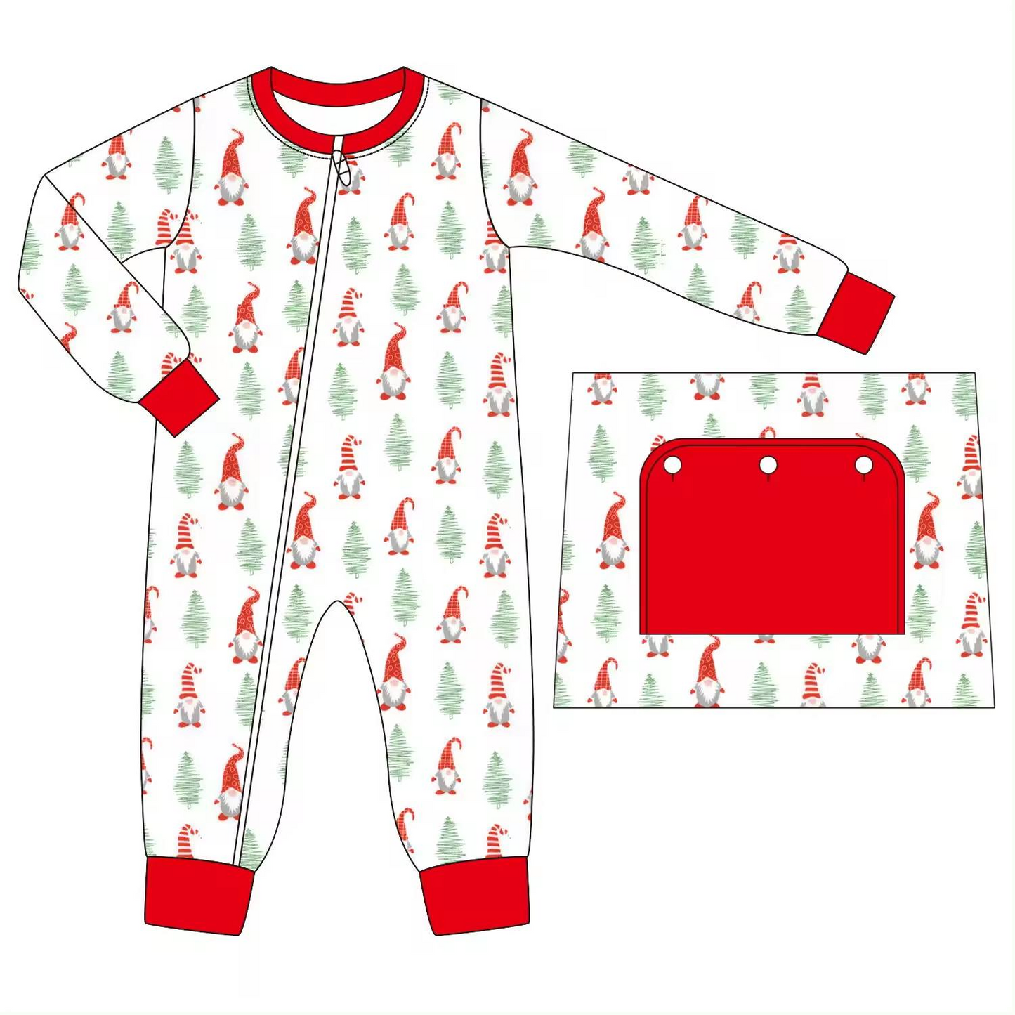 toddle baby boy christmas tree long sleeve romper preorder