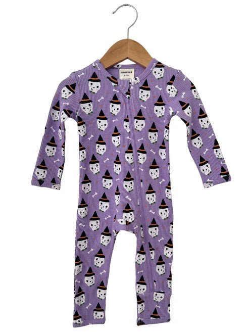 toddle baby boy halloween zip romper preorder