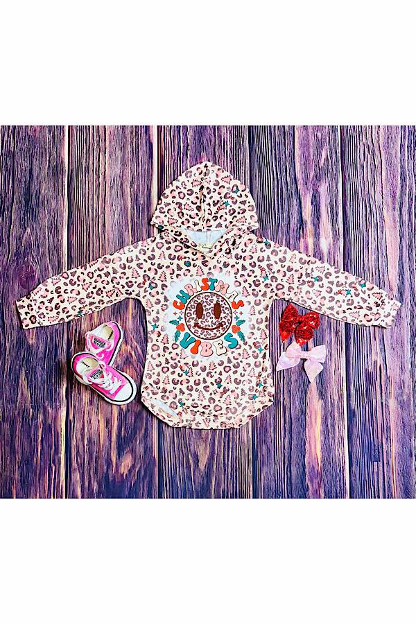 Christmas Style Long Sleeve Hoodie Romper Preorder