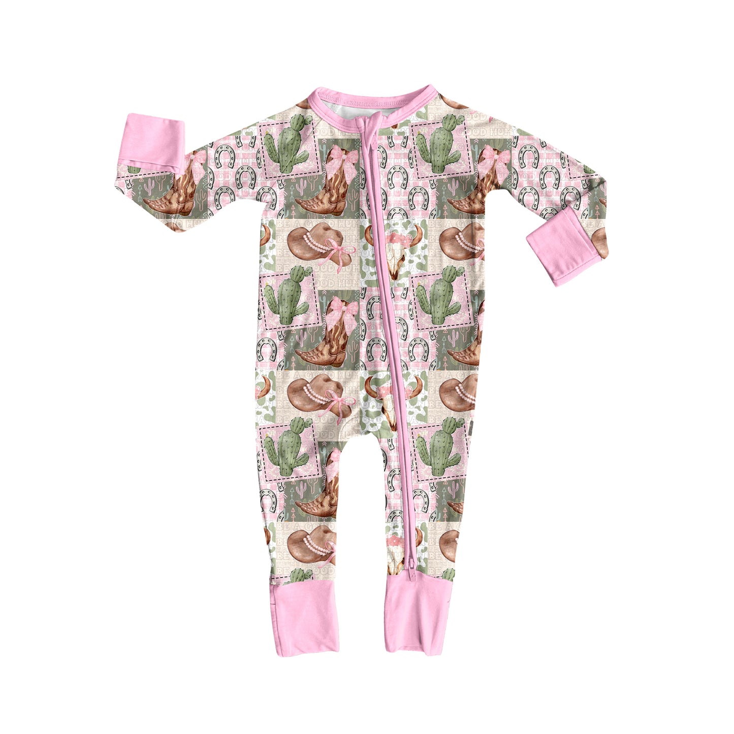 Western cowgirl rodeo long sleeve fall romper preorder