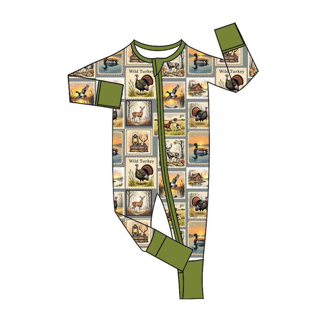 Turkey duck hunting season design toddle romper preorder
