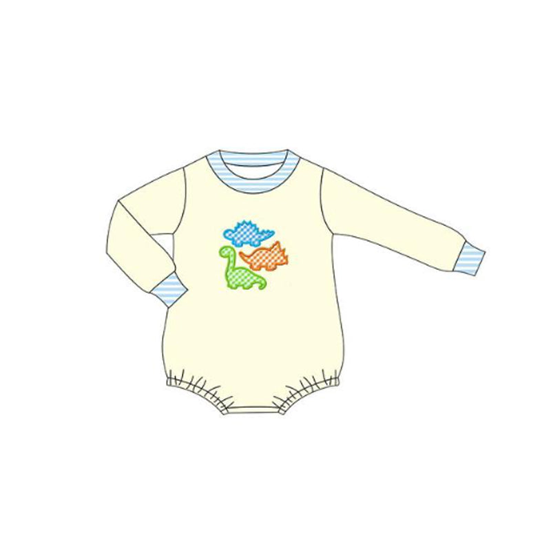 Hot sale baby boy dinosaur design romper preorder