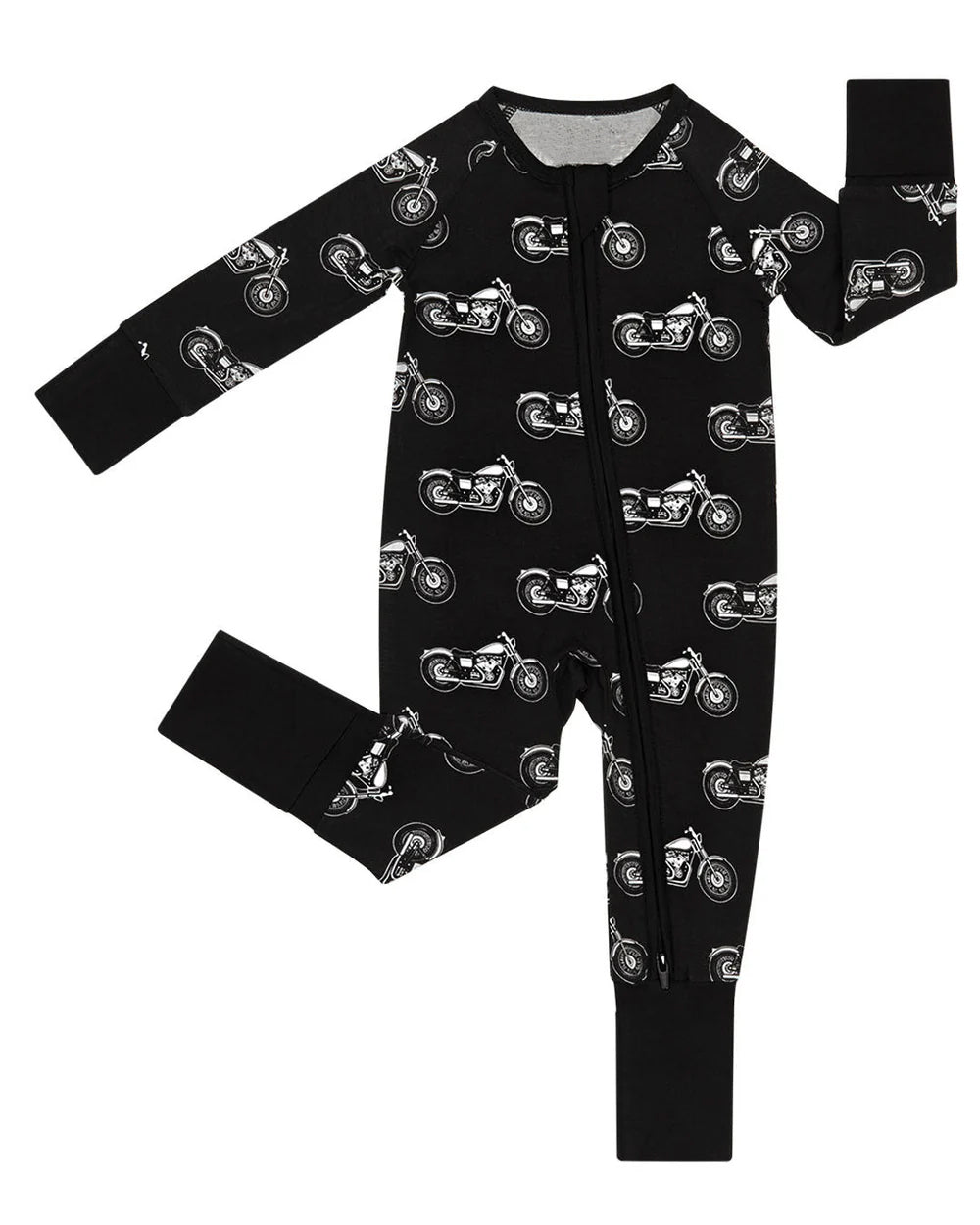Toddle baby girls Motorcycle design long sleeve romper preorder