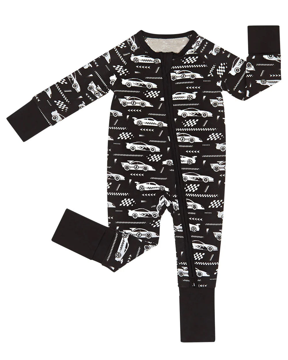 Toddle baby car design long sleeve romper preorder