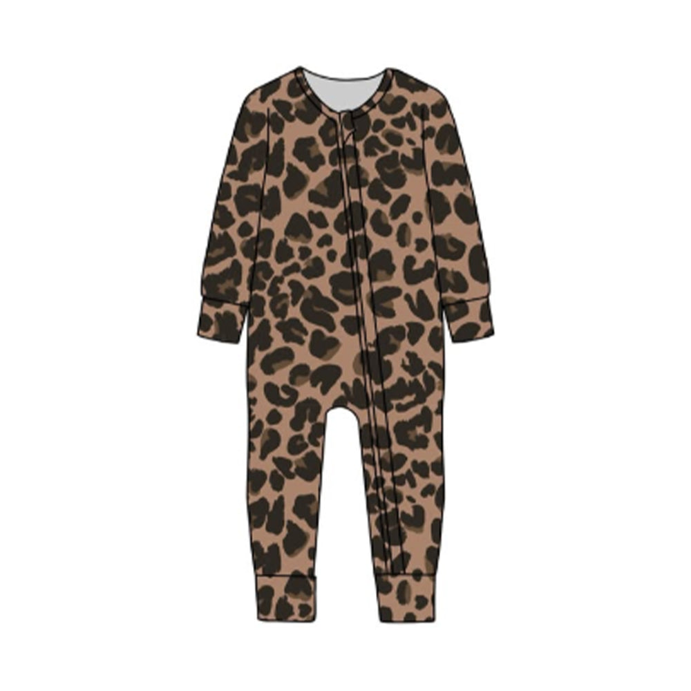 Toddle baby girl leopard design romper preorder