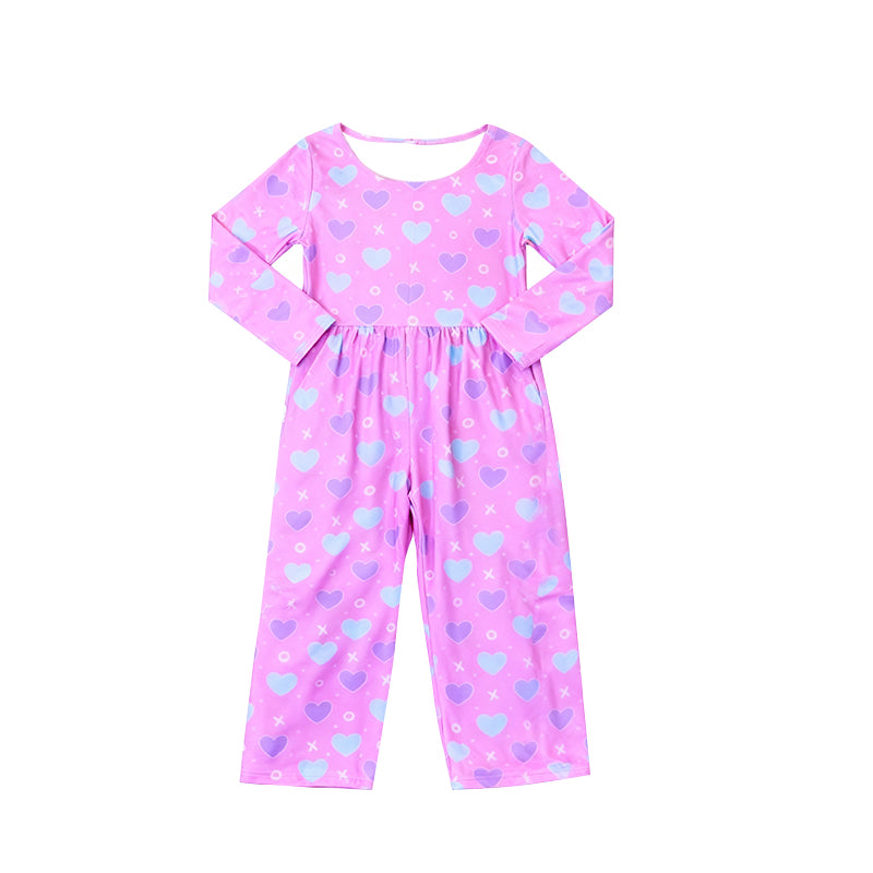 Toddle girls Valentines day design jumpsuit preorder