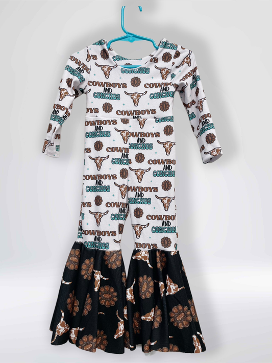 Western cowboy design jumpsuit preorder