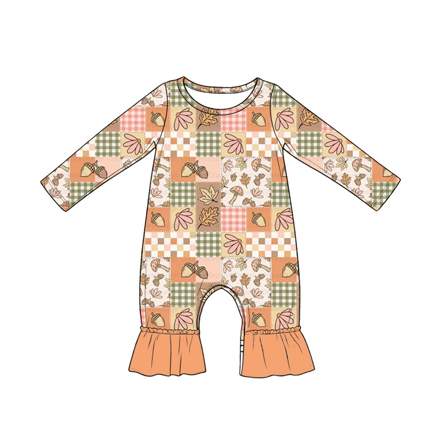 Toddle baby fall season long sleeve romper preorder