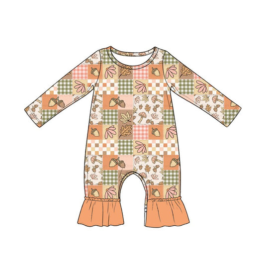 Toddle baby fall season long sleeve romper preorder