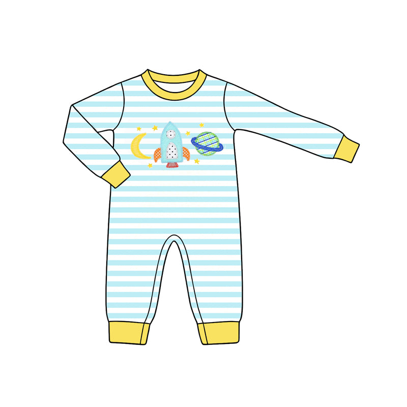 Toddle baby boy long sleeve romper preorder