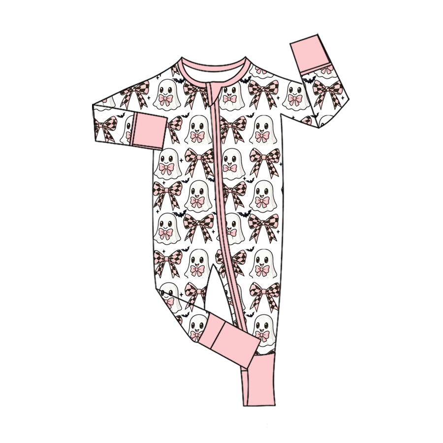 Toddle baby boy long sleeve Halloween ghost design romper preorder