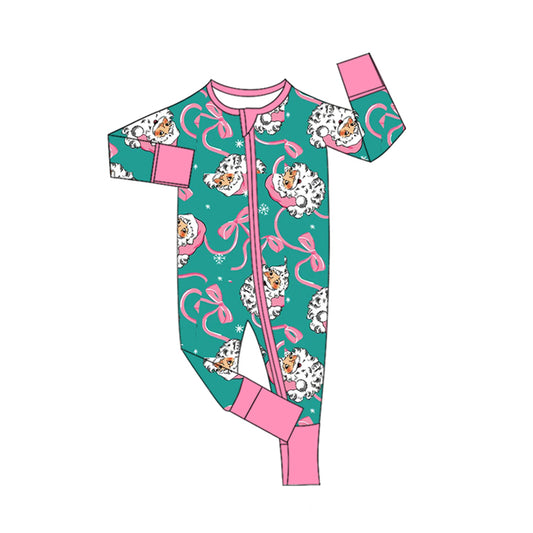 Toddle baby girls Christmas santa claus design romper preorder