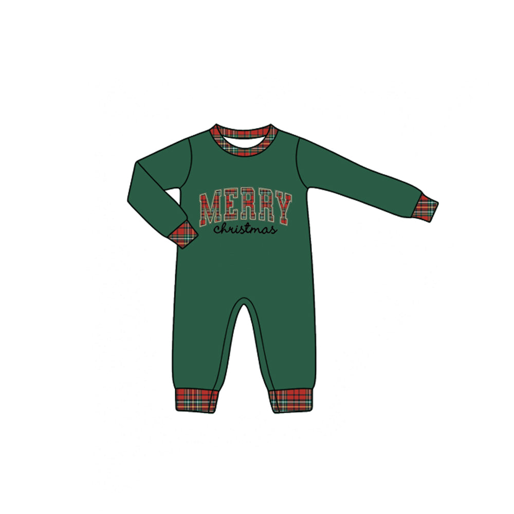 Toddle baby boy Merry Christmas romper preorder