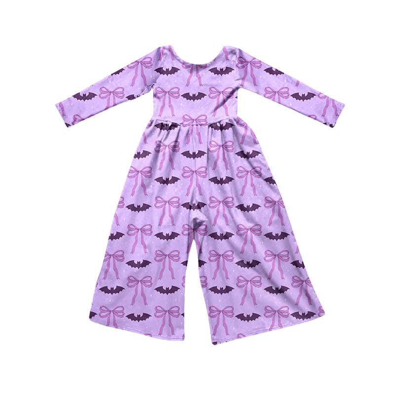 Toddle girls halloween bow jumpsuit preorder