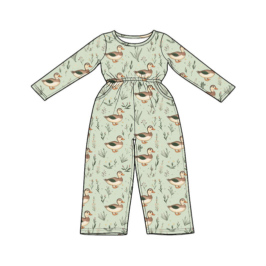 Toddle girls Mallard duck jumpsuit preorder