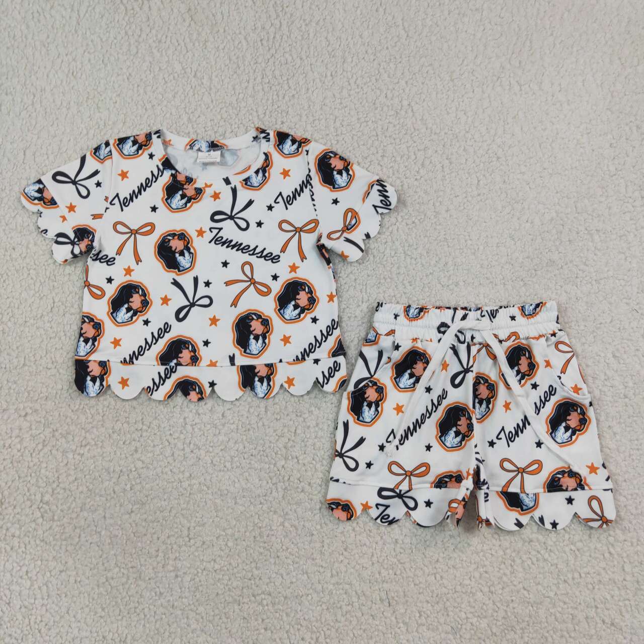 Tennessee team top matching outfit girl collegiate outfit