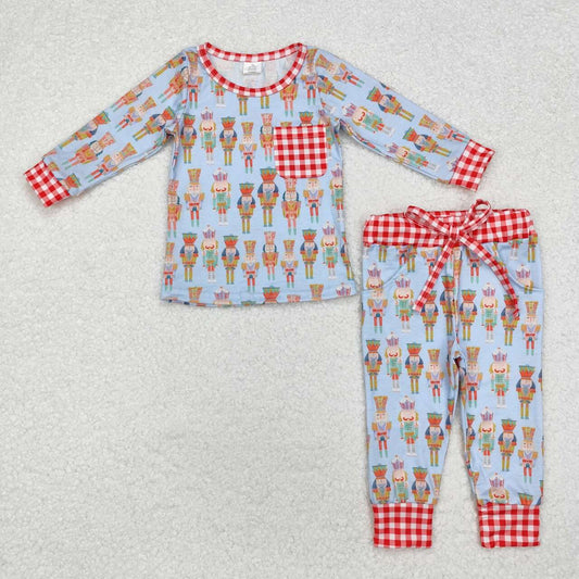 baby boy christmas soldier bamboo clothes