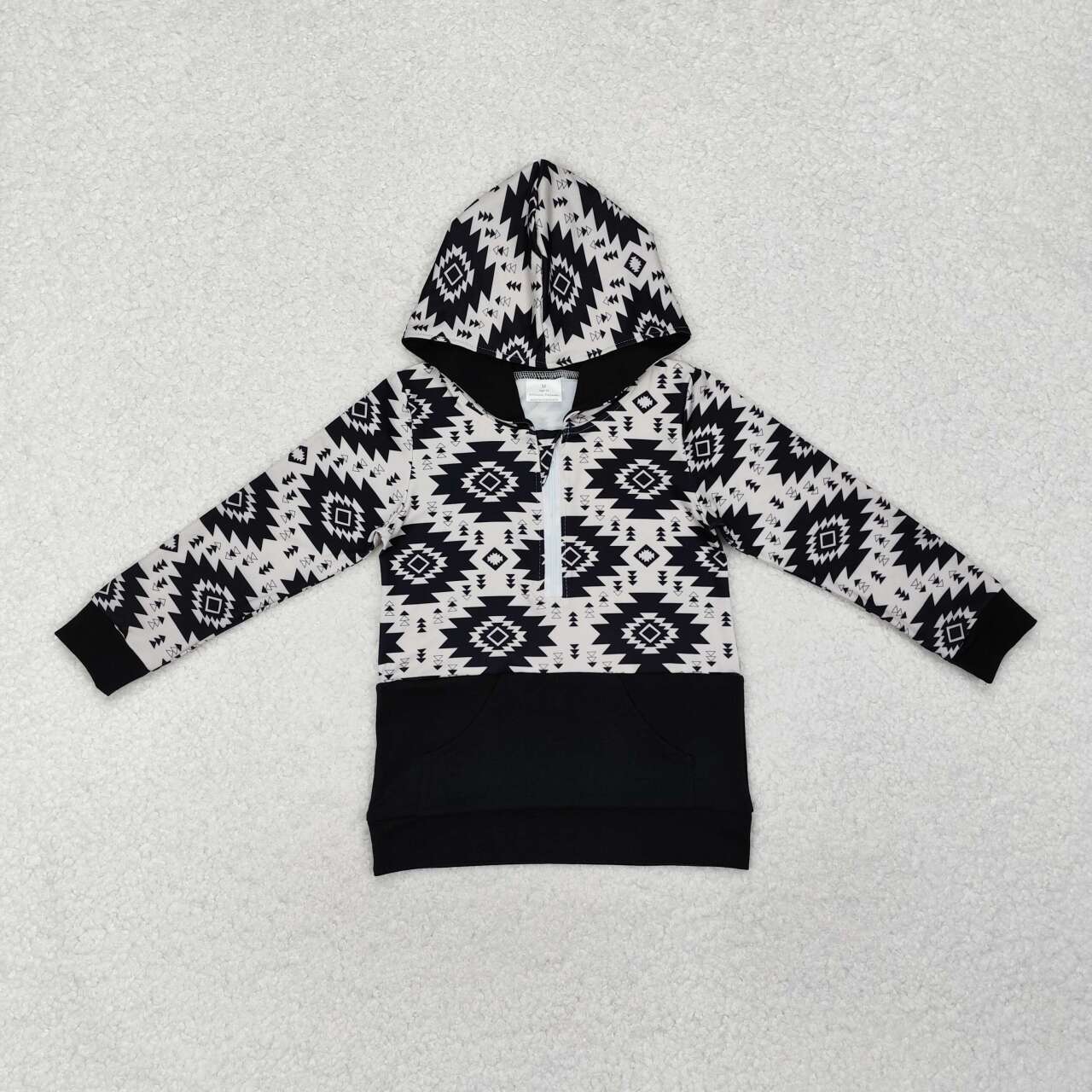 Western Aztec Long Sleeve Pullover