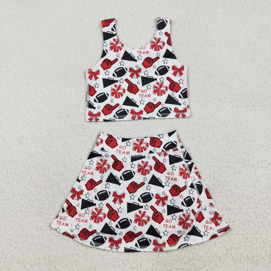 Baby girls GEO go team active wear athletic summer yoga outfit