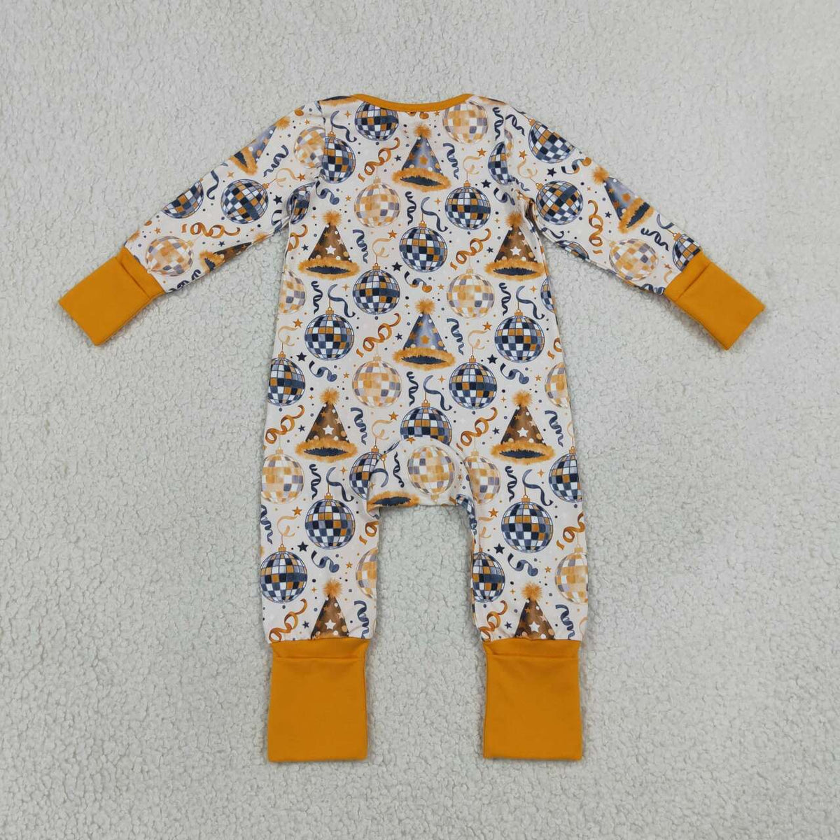 Toddle baby long sleeve Happy New Year romper