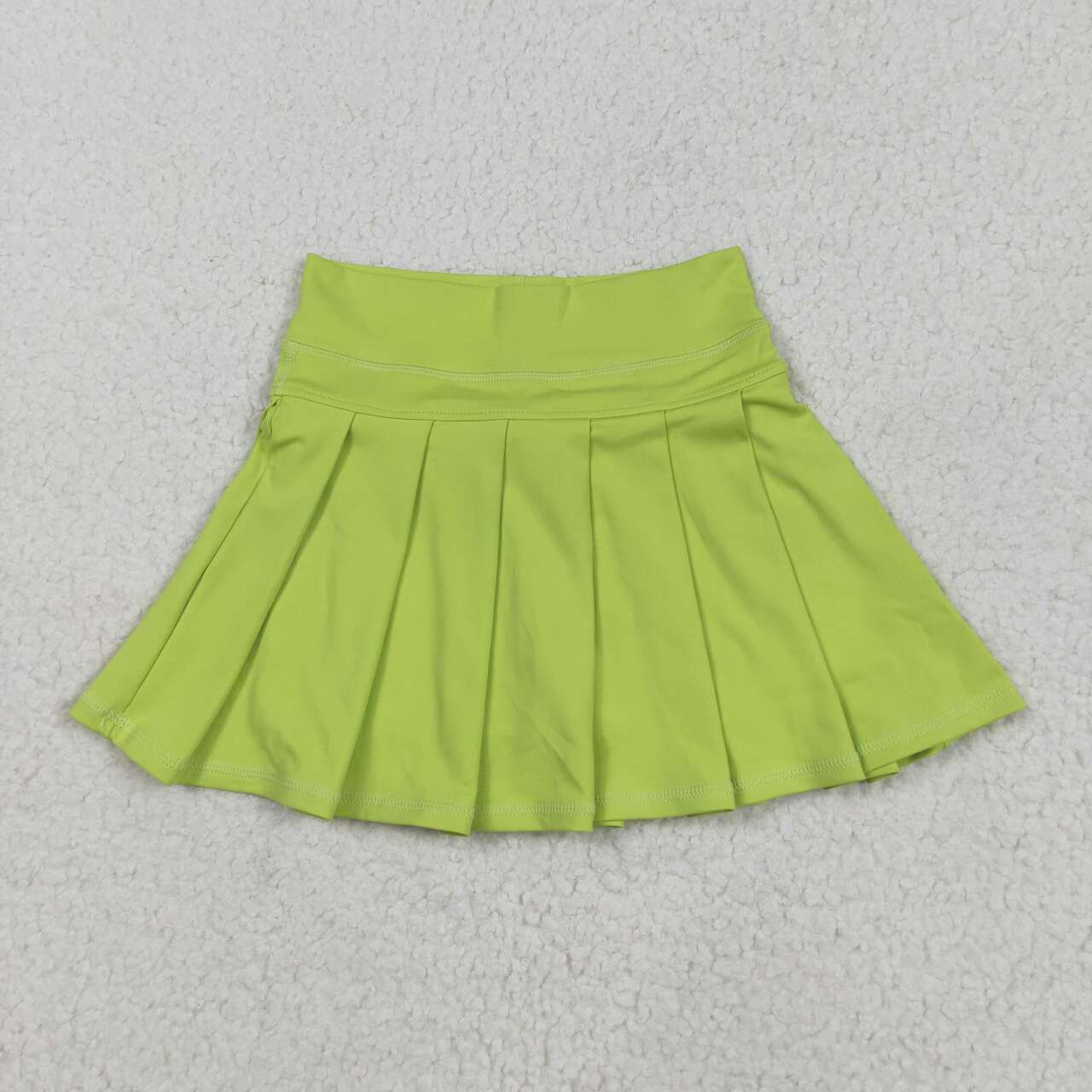 Toddle baby girls yellow yoga shorts skirt