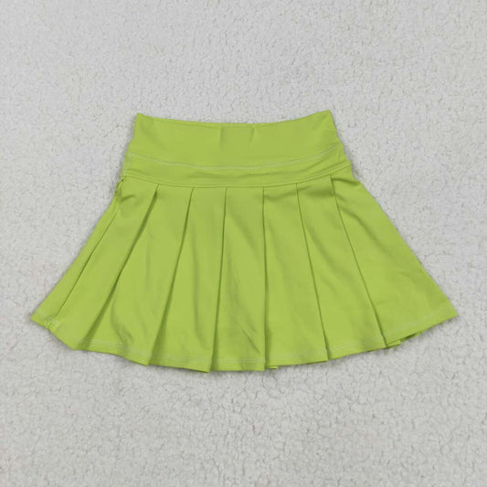 Toddle baby girls yellow yoga shorts skirt