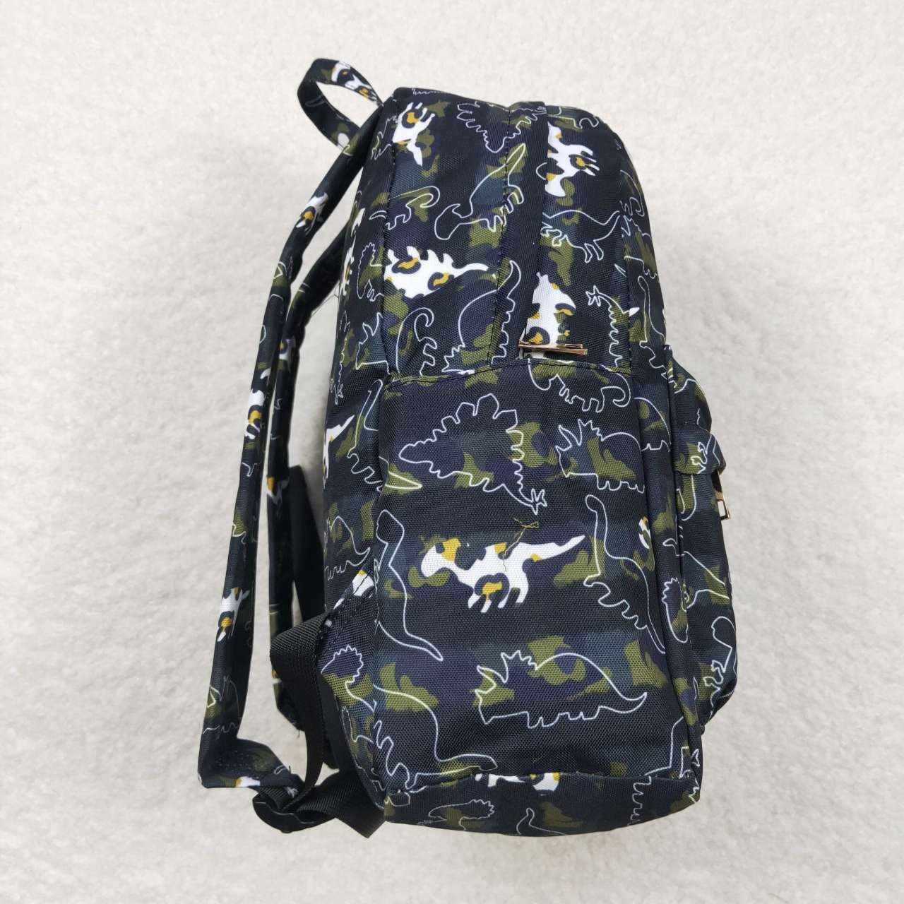 camo dinosaur backpack kids mini bag