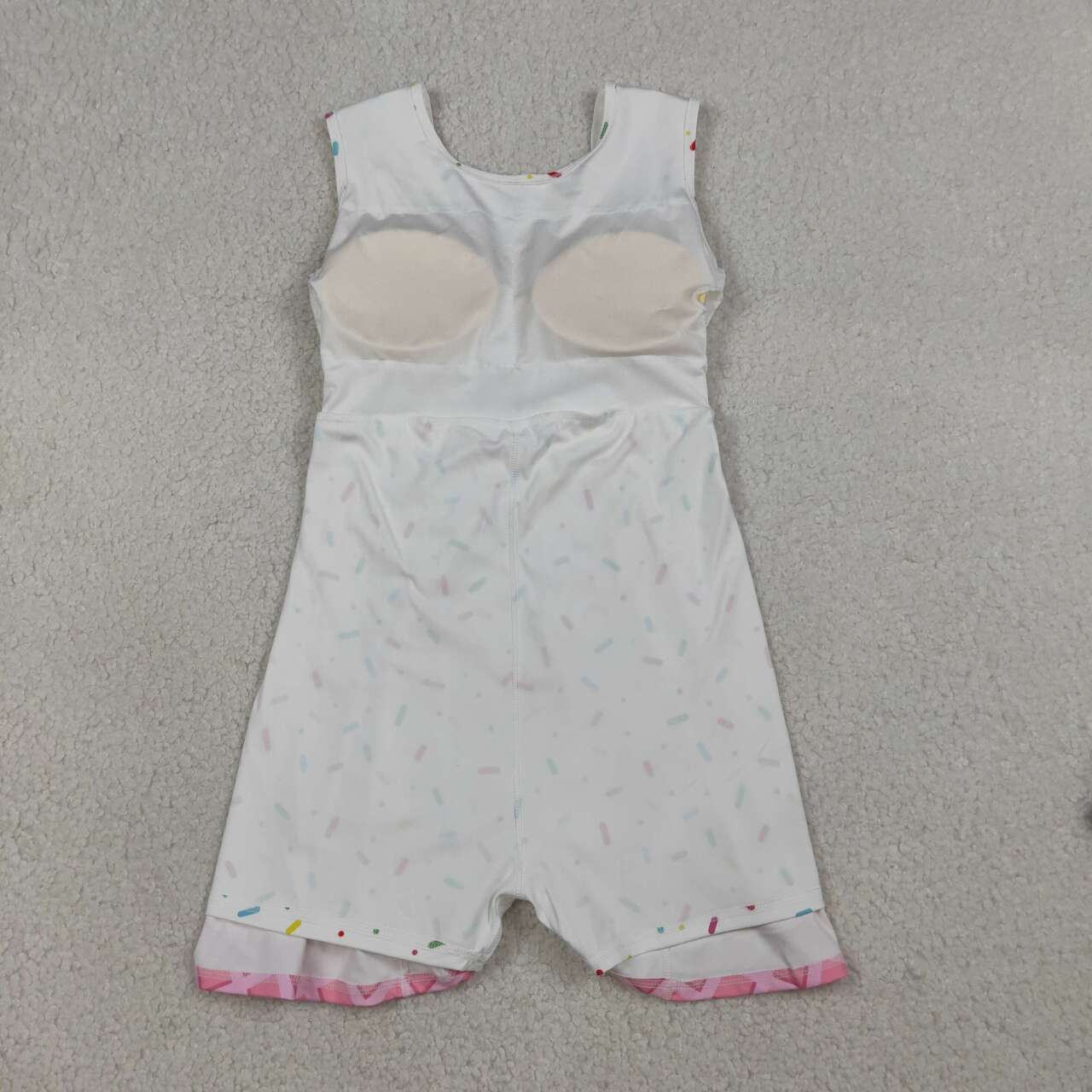 Sprinkle design girls summer active yoga dress