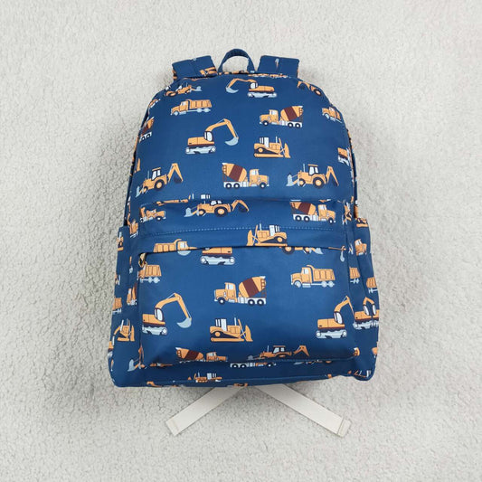 baby boy construction backpack