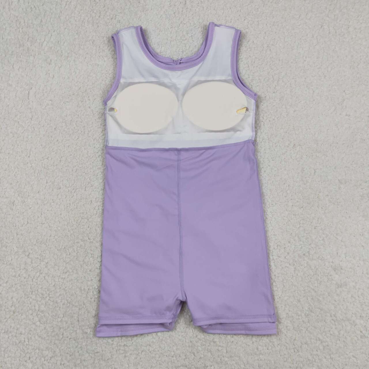 Toddle girls lavender color design summer yoga dress
